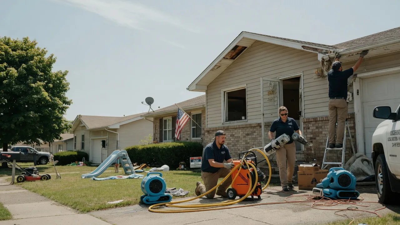 Water Damage Restoration in Union, IL near me